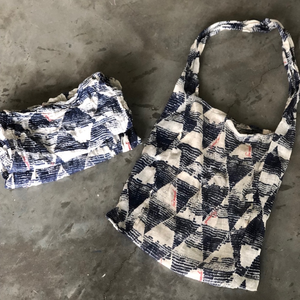 Free People Reusable Mesh Totes (Set of 2) 🌺